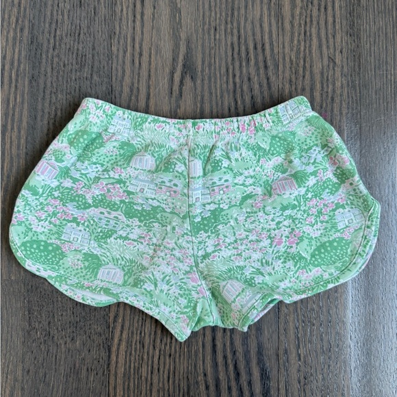 TBBC Girls Green Floral Shorts Size 2T - Picture 4 of 4